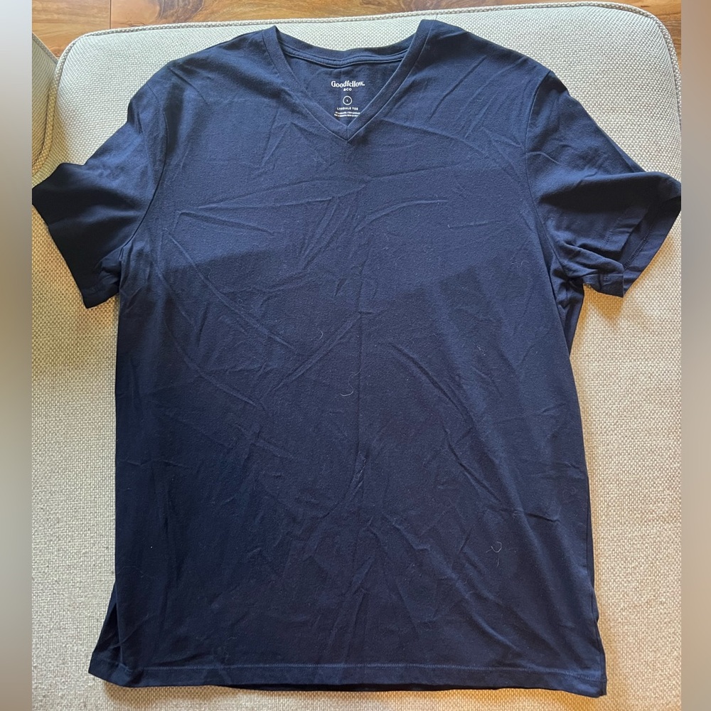 Goodfellow & Co Men's Dark Navy Short Sleeve Tee